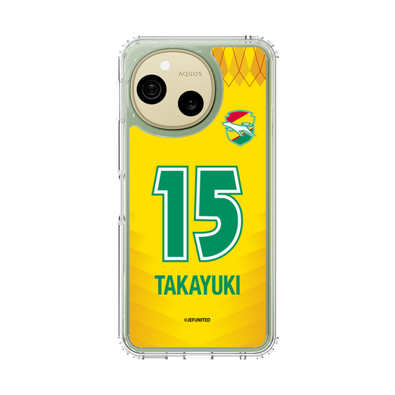 スリムプロテクションケース［ ジェフユナイテッド市原・千葉 - FP1st #15 TAKAYUKI ］