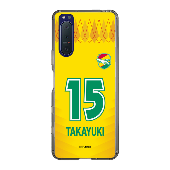 スリムプロテクションケース［ ジェフユナイテッド市原・千葉 - FP1st #15 TAKAYUKI ］