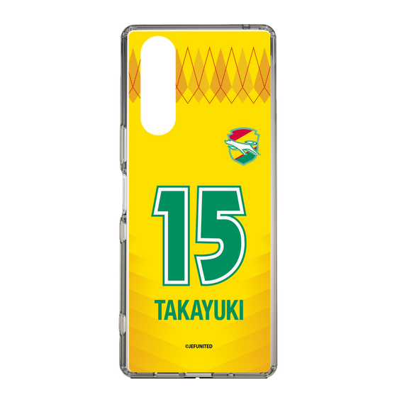 スリムプロテクションケース［ ジェフユナイテッド市原・千葉 - FP1st #15 TAKAYUKI ］