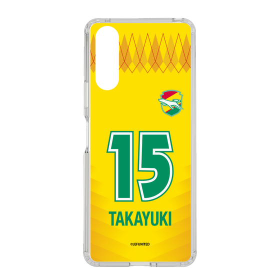 スリムプロテクションケース［ ジェフユナイテッド市原・千葉 - FP1st #15 TAKAYUKI ］