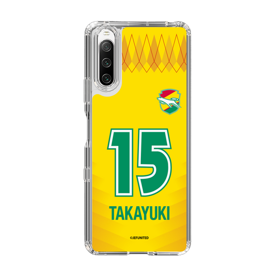 スリムプロテクションケース［ ジェフユナイテッド市原・千葉 - FP1st #15 TAKAYUKI ］