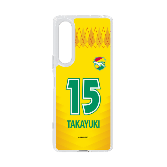 スリムプロテクションケース［ ジェフユナイテッド市原・千葉 - FP1st #15 TAKAYUKI ］