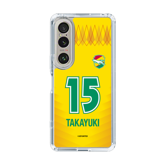 スリムプロテクションケース［ ジェフユナイテッド市原・千葉 - FP1st #15 TAKAYUKI ］