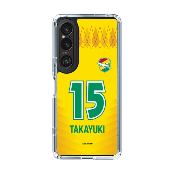 スリムプロテクションケース［ ジェフユナイテッド市原・千葉 - FP1st #15 TAKAYUKI ］