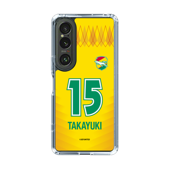 スリムプロテクションケース［ ジェフユナイテッド市原・千葉 - FP1st #15 TAKAYUKI ］