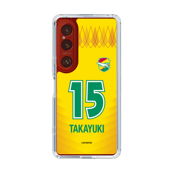 スリムプロテクションケース［ ジェフユナイテッド市原・千葉 - FP1st #15 TAKAYUKI ］