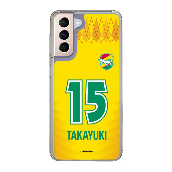 スリムプロテクションケース［ ジェフユナイテッド市原・千葉 - FP1st #15 TAKAYUKI ］
