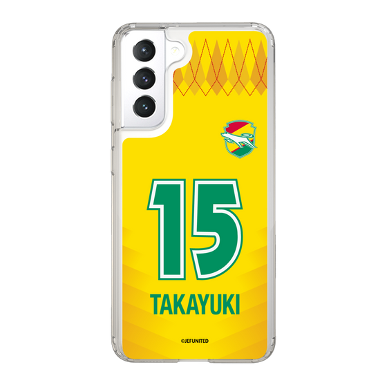 スリムプロテクションケース［ ジェフユナイテッド市原・千葉 - FP1st #15 TAKAYUKI ］