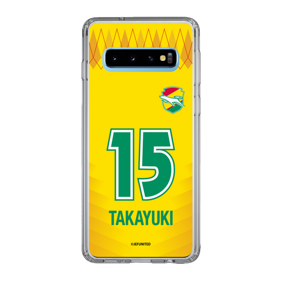 スリムプロテクションケース［ ジェフユナイテッド市原・千葉 - FP1st #15 TAKAYUKI ］