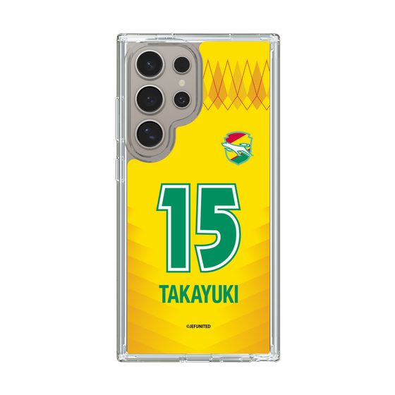 スリムプロテクションケース［ ジェフユナイテッド市原・千葉 - FP1st #15 TAKAYUKI ］