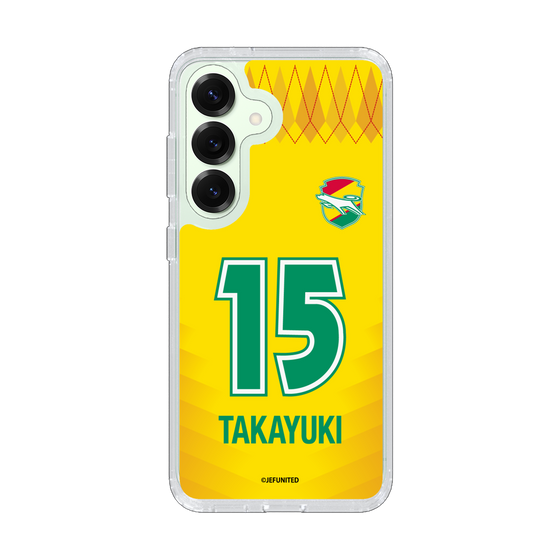 スリムプロテクションケース［ ジェフユナイテッド市原・千葉 - FP1st #15 TAKAYUKI ］