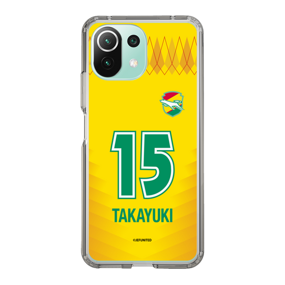 スリムプロテクションケース［ ジェフユナイテッド市原・千葉 - FP1st #15 TAKAYUKI ］