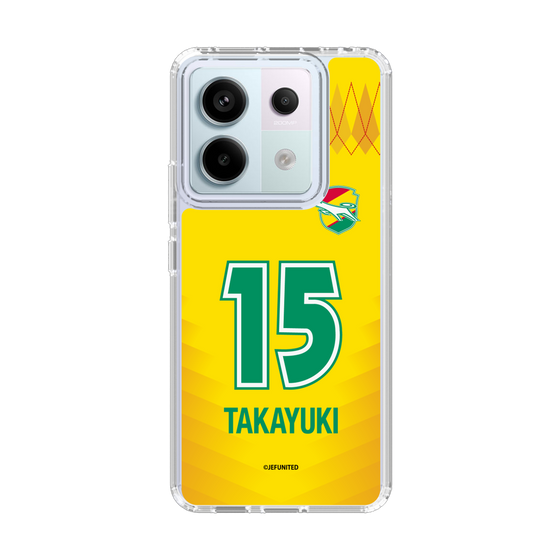 スリムプロテクションケース［ ジェフユナイテッド市原・千葉 - FP1st #15 TAKAYUKI ］