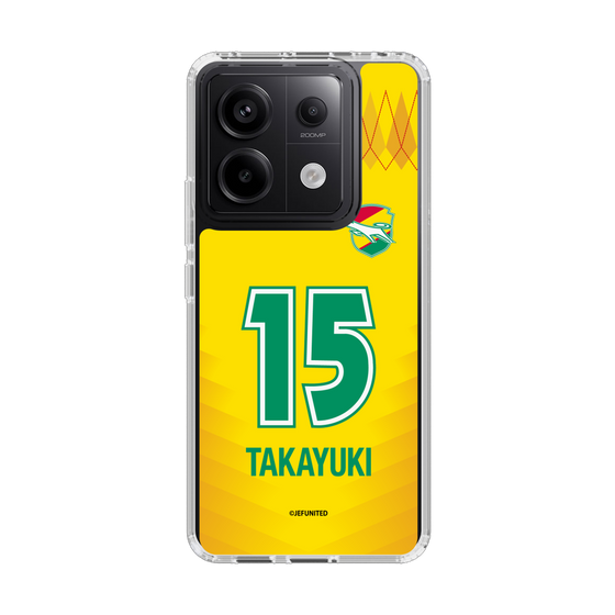 スリムプロテクションケース［ ジェフユナイテッド市原・千葉 - FP1st #15 TAKAYUKI ］