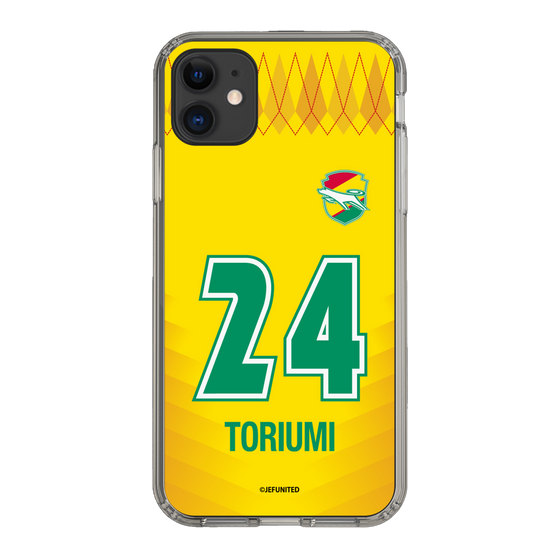スリムプロテクションケース［ ジェフユナイテッド市原・千葉 - FP1st #24 TORIUMI ］