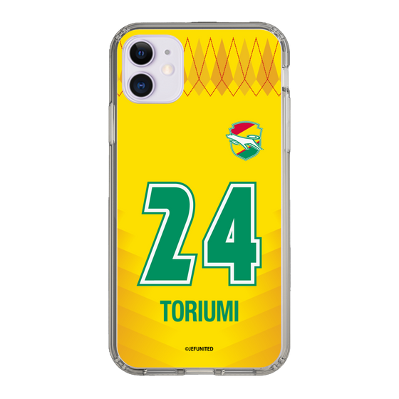 スリムプロテクションケース［ ジェフユナイテッド市原・千葉 - FP1st #24 TORIUMI ］