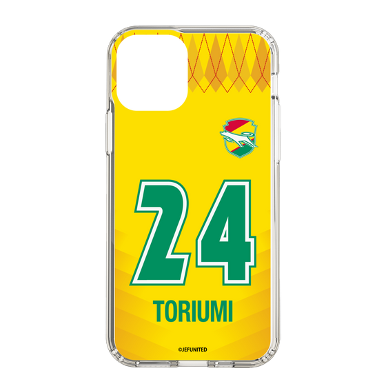 スリムプロテクションケース［ ジェフユナイテッド市原・千葉 - FP1st #24 TORIUMI ］