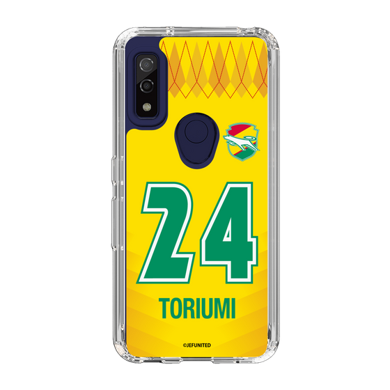 スリムプロテクションケース［ ジェフユナイテッド市原・千葉 - FP1st #24 TORIUMI ］