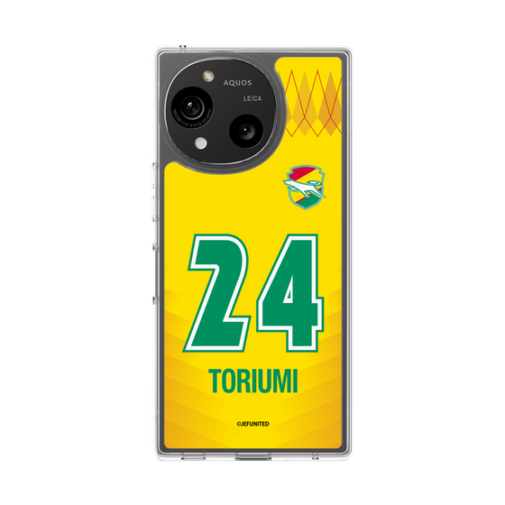 スリムプロテクションケース［ ジェフユナイテッド市原・千葉 - FP1st #24 TORIUMI ］