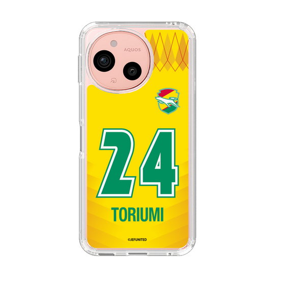 スリムプロテクションケース［ ジェフユナイテッド市原・千葉 - FP1st #24 TORIUMI ］