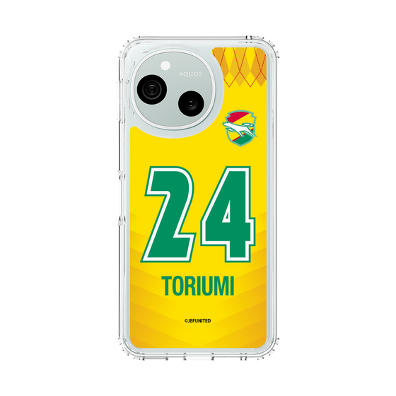 スリムプロテクションケース［ ジェフユナイテッド市原・千葉 - FP1st #24 TORIUMI ］