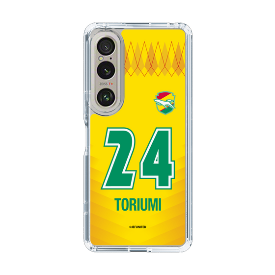 スリムプロテクションケース［ ジェフユナイテッド市原・千葉 - FP1st #24 TORIUMI ］