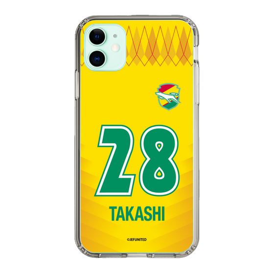 スリムプロテクションケース［ ジェフユナイテッド市原・千葉 - FP1st #28 TAKASHI ］