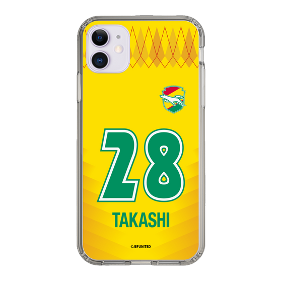 スリムプロテクションケース［ ジェフユナイテッド市原・千葉 - FP1st #28 TAKASHI ］