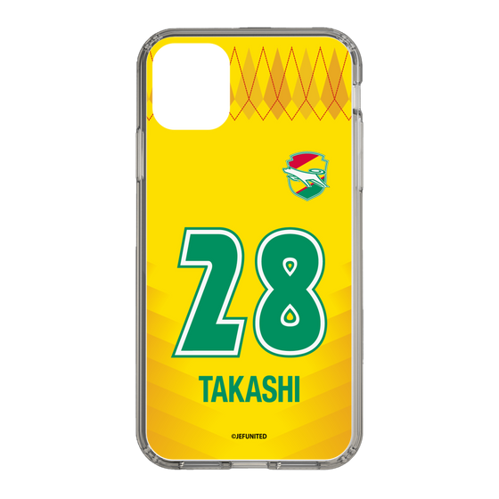スリムプロテクションケース［ ジェフユナイテッド市原・千葉 - FP1st #28 TAKASHI ］