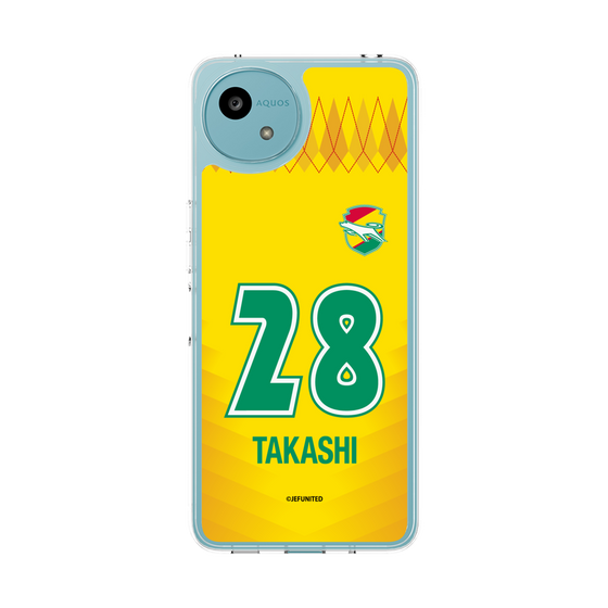 スリムプロテクションケース［ ジェフユナイテッド市原・千葉 - FP1st #28 TAKASHI ］