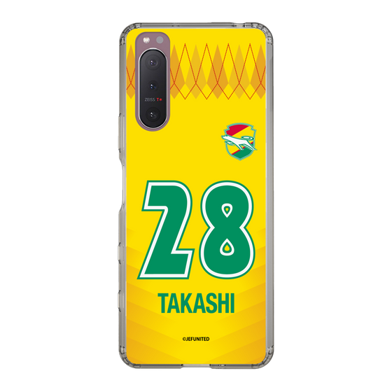 スリムプロテクションケース［ ジェフユナイテッド市原・千葉 - FP1st #28 TAKASHI ］