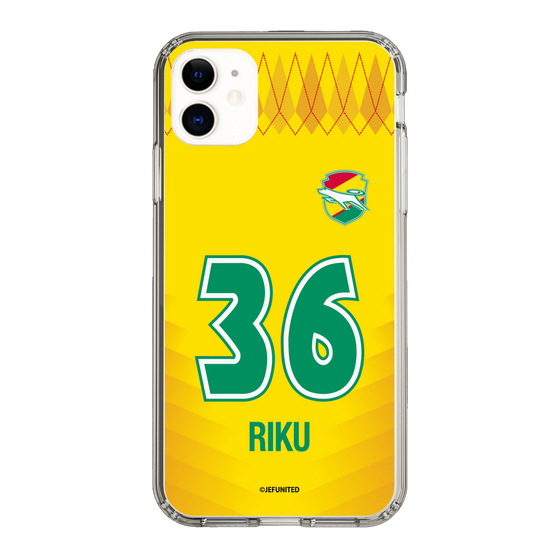 スリムプロテクションケース［ ジェフユナイテッド市原・千葉 - FP1st #36 RIKU ］