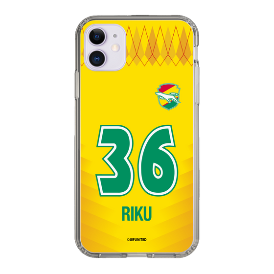 スリムプロテクションケース［ ジェフユナイテッド市原・千葉 - FP1st #36 RIKU ］