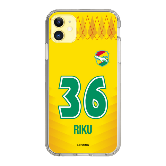 スリムプロテクションケース［ ジェフユナイテッド市原・千葉 - FP1st #36 RIKU ］
