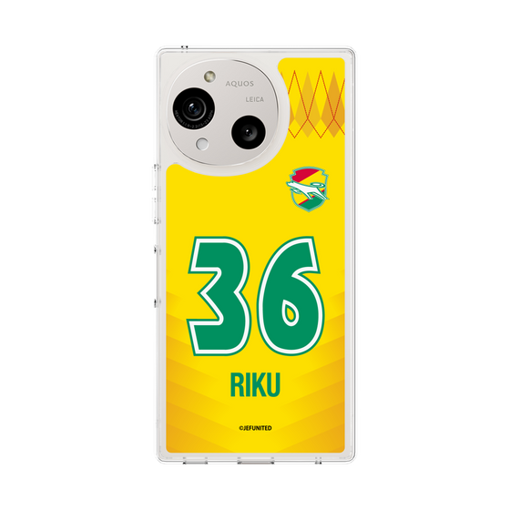 スリムプロテクションケース［ ジェフユナイテッド市原・千葉 - FP1st #36 RIKU ］