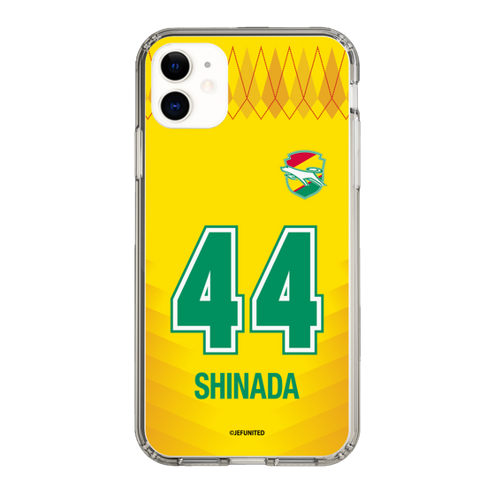 スリムプロテクションケース［ ジェフユナイテッド市原・千葉 - FP1st #44 SHINADA ］