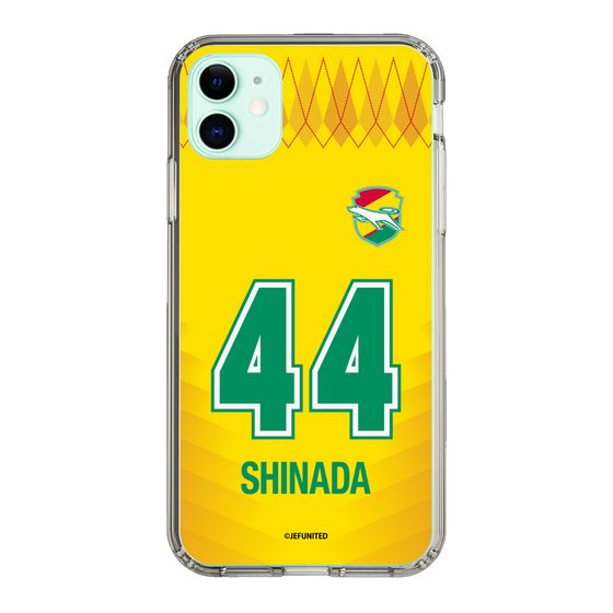 スリムプロテクションケース［ ジェフユナイテッド市原・千葉 - FP1st #44 SHINADA ］