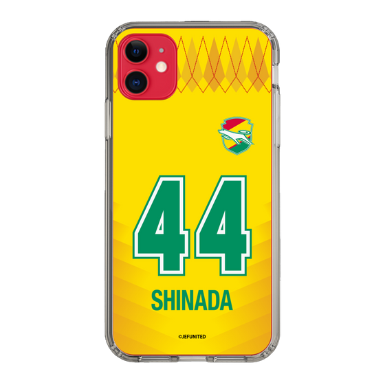 スリムプロテクションケース［ ジェフユナイテッド市原・千葉 - FP1st #44 SHINADA ］