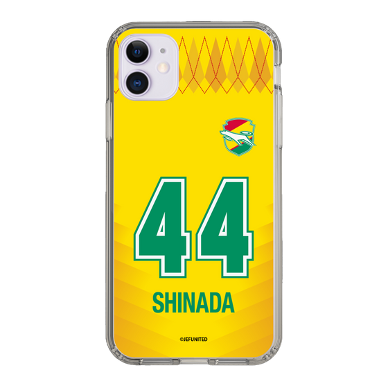 スリムプロテクションケース［ ジェフユナイテッド市原・千葉 - FP1st #44 SHINADA ］