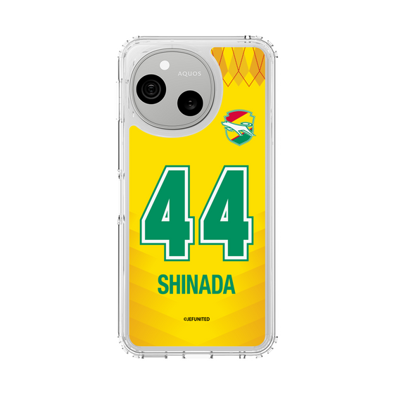 スリムプロテクションケース［ ジェフユナイテッド市原・千葉 - FP1st #44 SHINADA ］