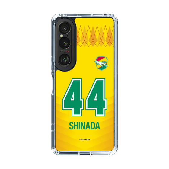 スリムプロテクションケース［ ジェフユナイテッド市原・千葉 - FP1st #44 SHINADA ］