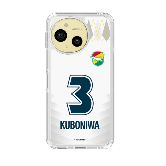 スリムプロテクションケース［ ジェフユナイテッド市原・千葉 - FP2nd #3 KUBONIWA ］