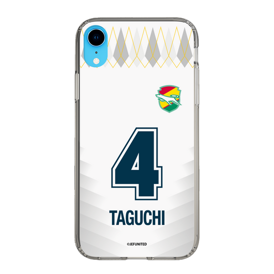 スリムプロテクションケース［ ジェフユナイテッド市原・千葉 - FP2nd #4 TAGUCHI ］