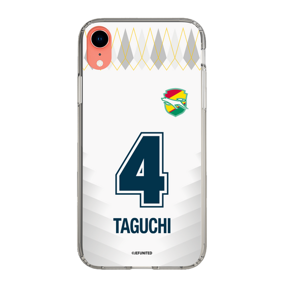 スリムプロテクションケース［ ジェフユナイテッド市原・千葉 - FP2nd #4 TAGUCHI ］