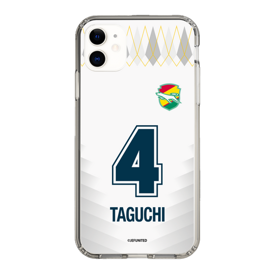 スリムプロテクションケース［ ジェフユナイテッド市原・千葉 - FP2nd #4 TAGUCHI ］