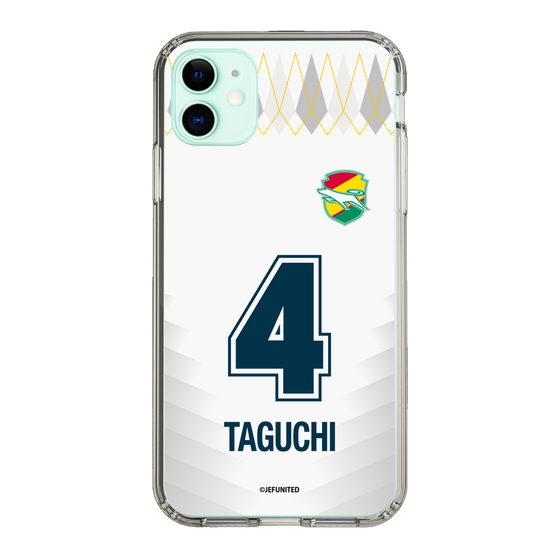スリムプロテクションケース［ ジェフユナイテッド市原・千葉 - FP2nd #4 TAGUCHI ］