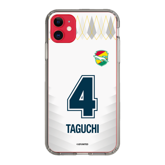 スリムプロテクションケース［ ジェフユナイテッド市原・千葉 - FP2nd #4 TAGUCHI ］