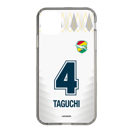 スリムプロテクションケース［ ジェフユナイテッド市原・千葉 - FP2nd #4 TAGUCHI ］