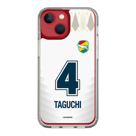スリムプロテクションケース［ ジェフユナイテッド市原・千葉 - FP2nd #4 TAGUCHI ］