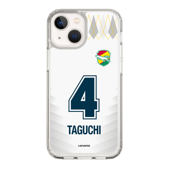 スリムプロテクションケース［ ジェフユナイテッド市原・千葉 - FP2nd #4 TAGUCHI ］